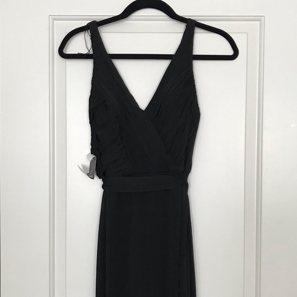 Ruched Top Jersey Evening Gown - Picture 2 of 4